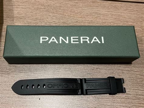 original panerai rubber strap.